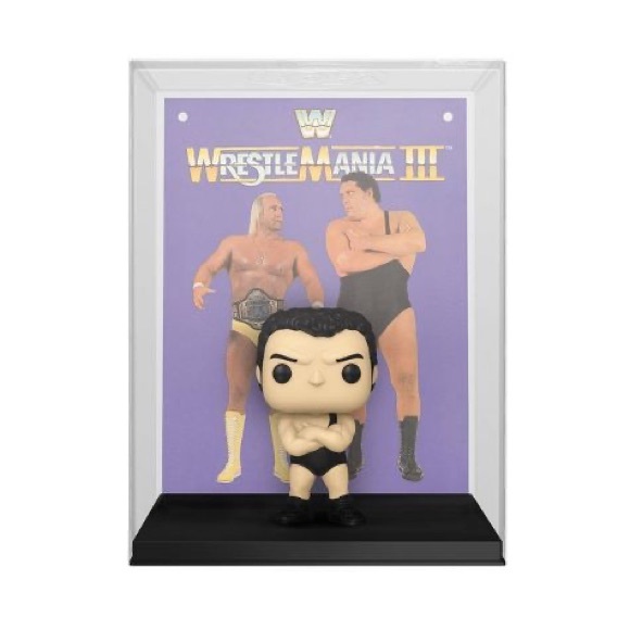 New Funko Pop! Slam Cover w/Case WWE Andre the Giant WrestleMania III Exclusive - Picture 10 of 10